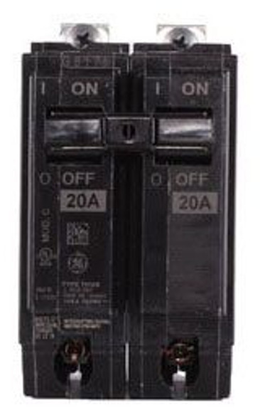 GENERAL ELECTRIC THQB2120 Miniature Circuit Breakers (MCBs) 2P 20A 120V EA