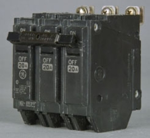 GENERAL ELECTRIC THQB32020 Miniature Circuit Breakers (MCBs) 3P 20A 240V EA GENERAL ELECTRIC THQB32020 Miniature Circuit Breakers (MCBs) 3P 20A 240V EA