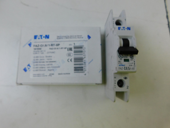 Eaton FAZ-C0.5/1-RT-SP Miniature Circuit Breakers (MCBs) FAZ 1P 0.5A 120/240V 50/60Hz 1Ph