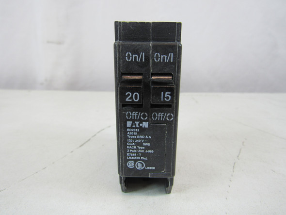 Eaton BD2015 Miniature Circuit Breakers (MCBs) 120V