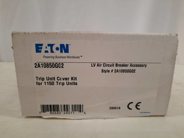 Eaton 2A10850G02 Circuit Breaker Accessories Trip Unit Cover Kit