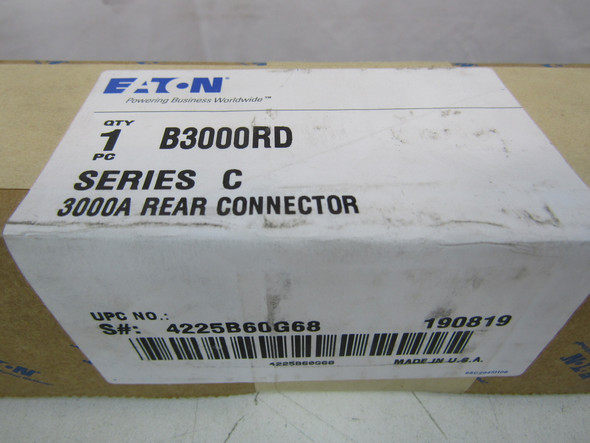 Eaton B3000RD Circuit Breaker Accessories Rear Connector 3000A
