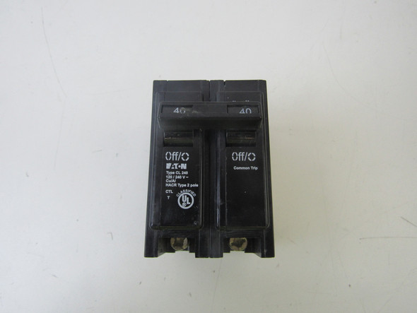 Eaton CL240 Miniature Circuit Breakers (MCBs) 2P 40A 240V EA