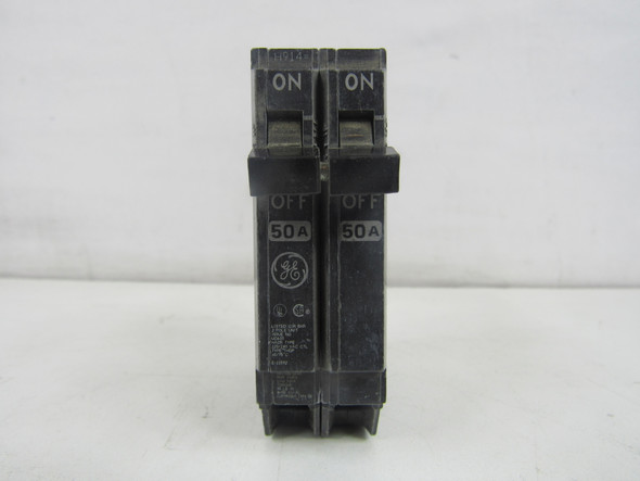 GENERAL ELECTRIC THQP250 Miniature Circuit Breakers (MCBs) 2P 50A 120V EA