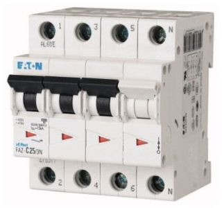 Eaton FAZ-C10/3N Miniature Circuit Breakers (MCBs)