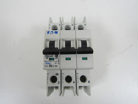 Eaton FAZ-B6/3-NA Miniature Circuit Breakers (MCBs)