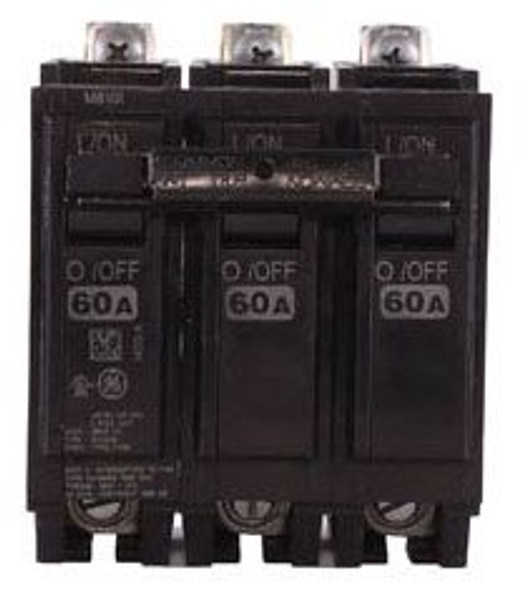 GENERAL ELECTRIC THQB32060 Miniature Circuit Breakers (MCBs) 3P 60A 240V EA