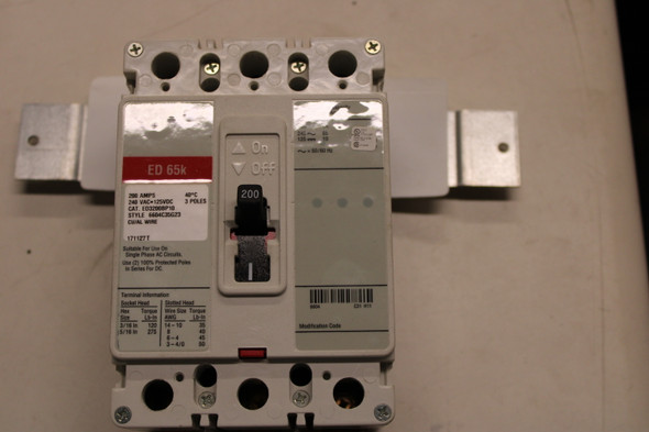 Eaton BKED200T Molded Case Breakers (MCCBs)