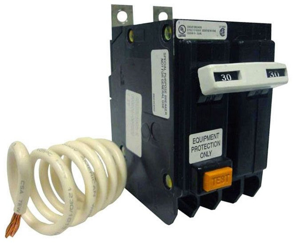 Eaton QBHGFEP2030 Miniature Circuit Breakers (MCBs) QBH 2P 30A 240V 50/60Hz 1Ph