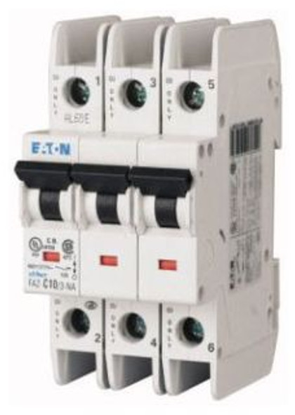 Eaton FAZ-B30/3-NA Miniature Circuit Breakers (MCBs) FAZ 3P 30A 277V 50/60Hz 3Ph EA