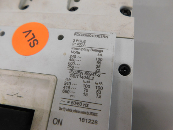 Eaton PDG33M0400E3RN Molded Case Breakers (MCCBs)