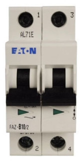 Eaton FAZ-D20/2 Miniature Circuit Breakers (MCBs)