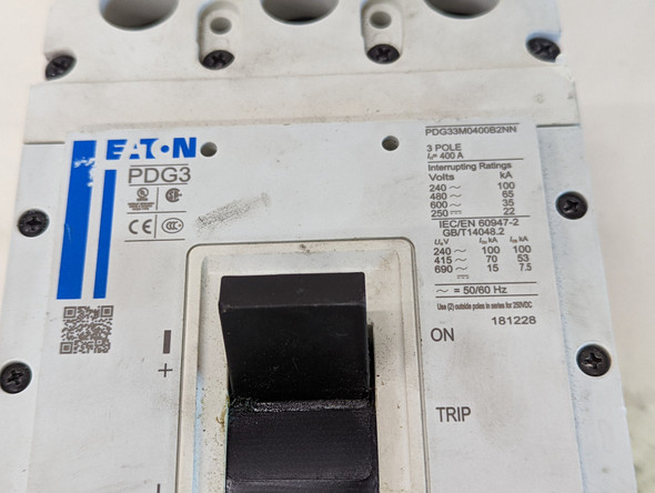 Eaton PDG33M0400B2NN Molded Case Breakers (MCCBs)