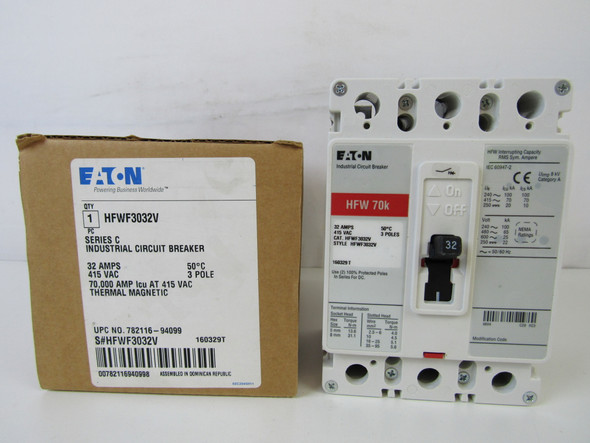 Eaton HFWF3032V Molded Case Breakers (MCCBs)