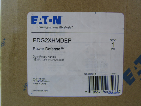 Eaton PDG2XHMDEP Circuit Breaker Accessories Rotary Handle