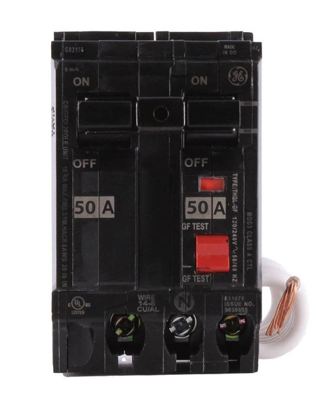 THQL2150GFT Miniature Circuit Breakers (MCBs) THQL 50A 120-240 VAC