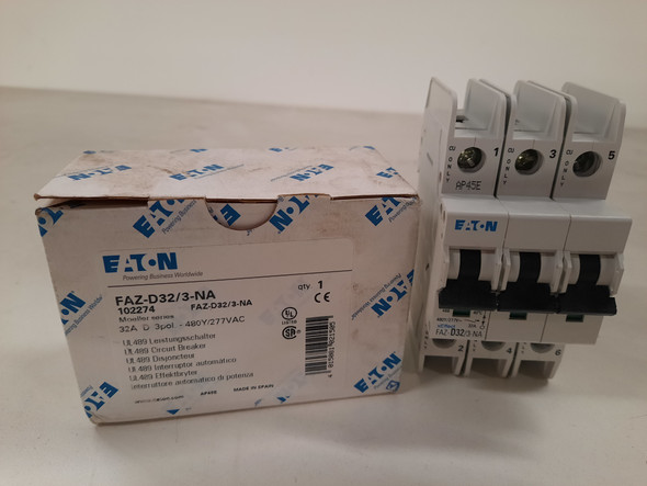 Eaton FAZ-D32/3-NA Miniature Circuit Breakers (MCBs)