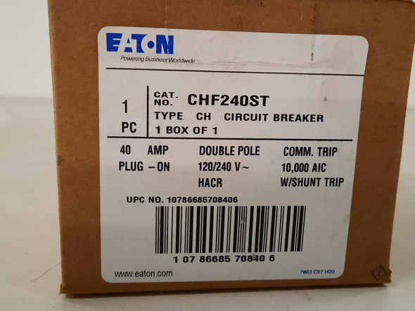 Eaton CHF240ST Miniature Circuit Breakers (MCBs)