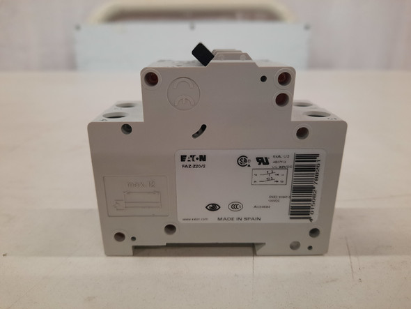 Eaton FAZ-Z20/2 Miniature Circuit Breakers (MCBs)