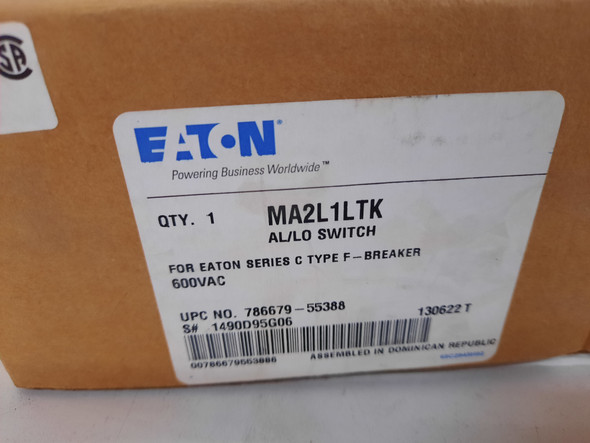 Eaton MA2L1LTK Circuit Breaker Accessories