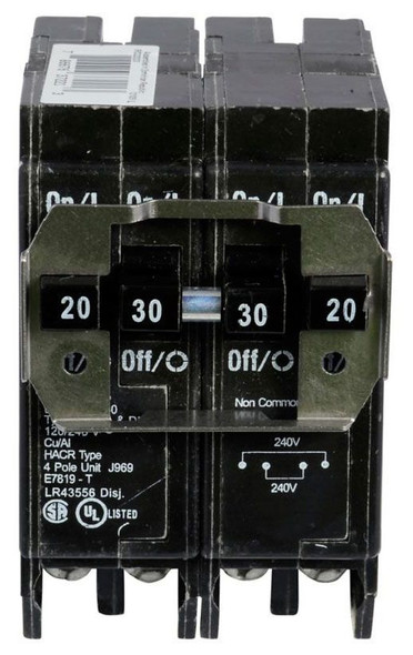Eaton BRDC220230 Miniature Circuit Breakers (MCBs) BR 2P 20A/30A 240V 50/60Hz 1Ph Eaton BRDC220230 Miniature Circuit Breakers (MCBs) BR 2P 20A/30A 240V 50/60Hz 1Ph