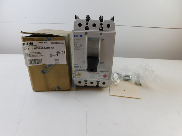 Eaton NZMH2-A160-NA Molded Case Breakers (MCCBs) NZMH2 3P 160A 690V 50/60Hz 3Ph Rocker Lever