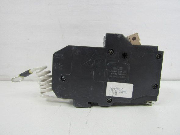 Eaton CH225GFTT3 Miniature Circuit Breakers (MCBs) CH 2P 25A 240V 50/60Hz 1Ph