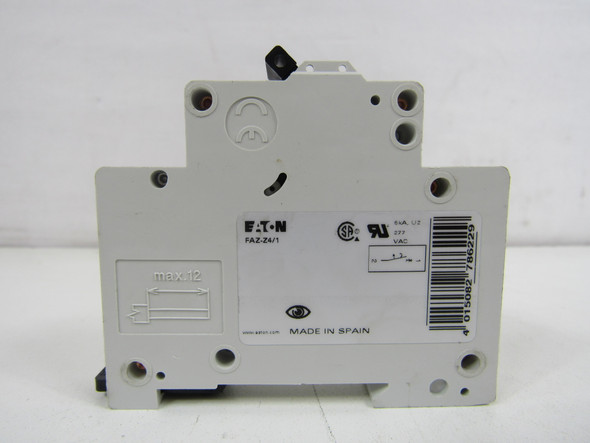Eaton FAZ-Z4/1 Miniature Circuit Breakers (MCBs)