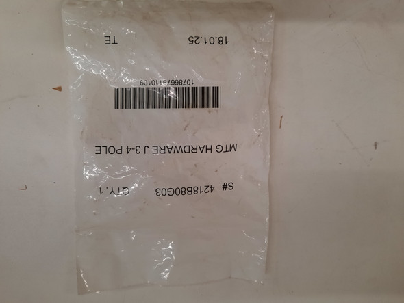 Eaton 4218B80G03 Circuit Breaker Accessories MTG Hardware