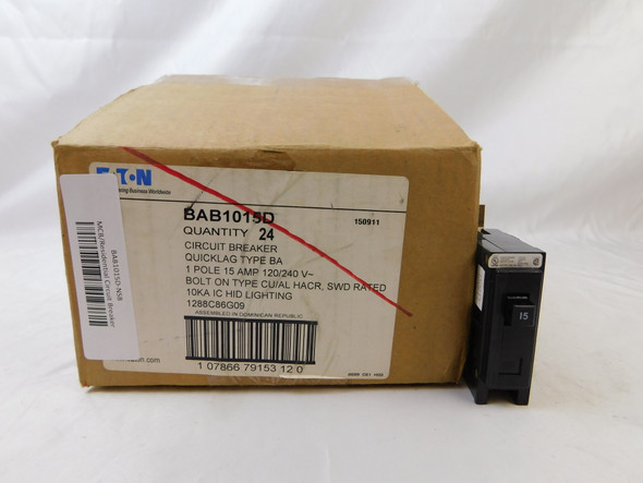 Eaton BAB1015D Miniature Circuit Breakers (MCBs)