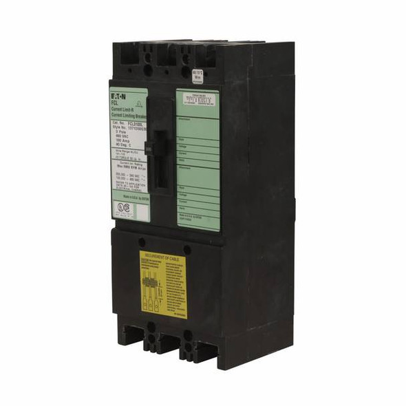 Eaton FCL3020L Molded Case Breakers (MCCBs) FCL 3P 20A 480V 50/60Hz 3Ph F Frame EA