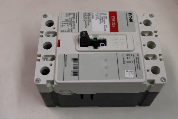 Eaton EDB3150L Molded Case Breakers (MCCBs) 3P 150A