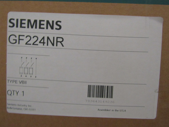 Siemens GF224NR Safety Switches GF 2P 200A 240V 50/60Hz 1Ph Fusible 3Wire NEMA 3R Siemens GF224NR Safety Switches GF 2P 200A 240V 50/60Hz 1Ph Fusible 3Wire NEMA 3R