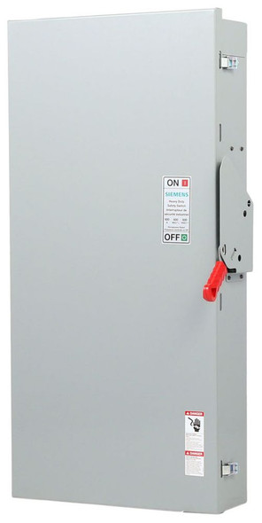 Siemens HF366A Safety Switches HF 3P 600A 600V 50/60Hz 3Ph Fusible 3Wire NEMA 1