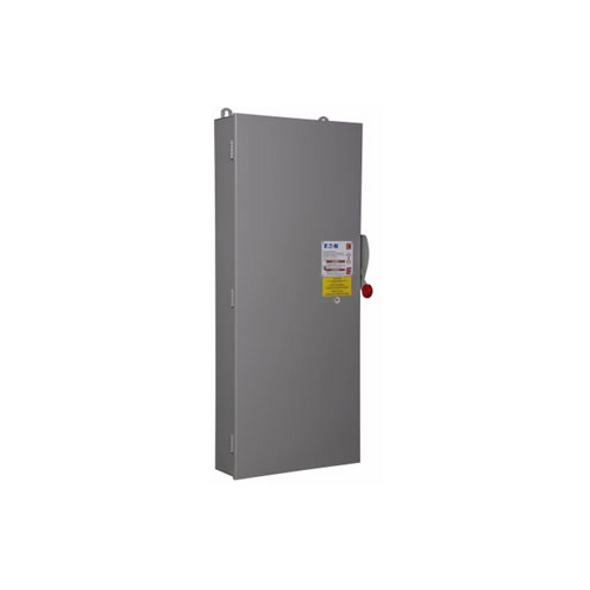 Eaton DH225NDK Safety Switches DH 2P 400A 240V 50/60Hz 1Ph Fusible 3Wire EA Nema 12