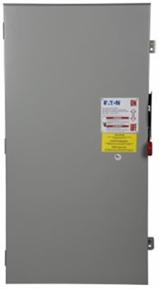Eaton DH365NRK Heavy Duty Safety Switches DH 3P 400A 600V 50/60Hz 3Ph Fusible w/ Neutral 4Wire EA NEMA 3R