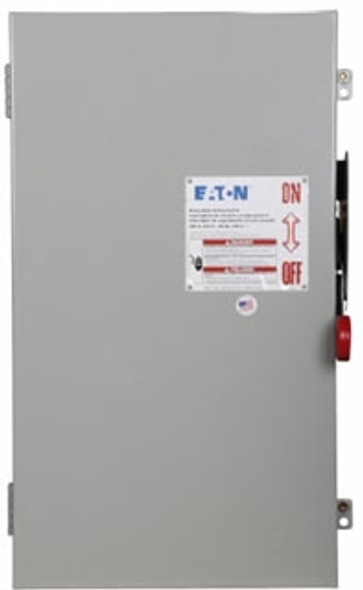Eaton DH324FGK Safety Switches DH 3P 200A 240V 50/60Hz 3Ph Fusible 3Wire EA NEMA 1 ENHANCED VISIBLE BLADE