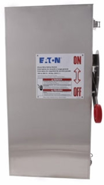 Eaton DH363UWK316 Safety Switches DH 3P 100A 600V 50/60Hz 3Ph Non Fusible 3Wire NEMA 4 Watertight