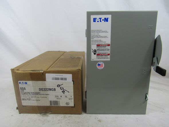 Eaton DG322NGB General Duty Safety Switches 60A 240V EA