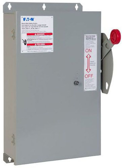 Eaton STS321FD3 Safety Switches Heavy Duty 3P 30A 240V 3Ph Fusible NEMA 3R/12
