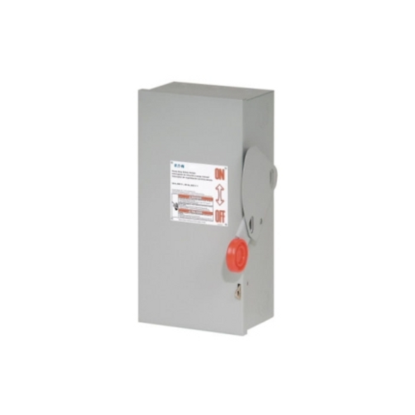 Eaton DH261NGK Safety Switches DH 2P 30A 600V 50/60Hz 1Ph Fusible w/ Neutral 3Wire EA NEMA 1