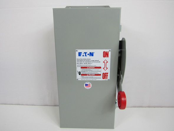 Eaton DH362FDK Heavy Duty Safety Switches DH 3P 60A 600V 50/60Hz 3Ph EA NEMA 12