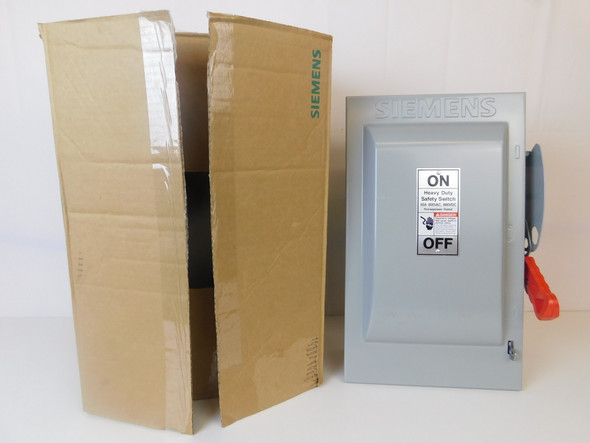 Siemens HNF362 Safety Switches HNF 3P 60A 600V 50/60Hz 3Ph Non Fusible 3Wire NEMA 1