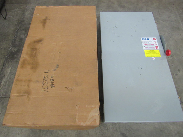 Eaton DH265NGK Safety Switches DH 2P 400A 600V 50/60Hz 1Ph Fusible 3Wire NEMA 1