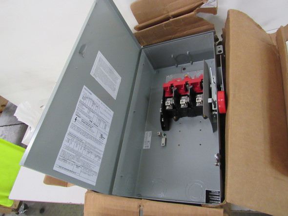 Eaton DH363URKN Safety Switches DH 3P 100A 600V 50/60Hz 3Ph Non Fusible 4Wire EA NEMA 3R