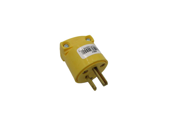 Eaton 4867 Plugs Connector 2P 15A 125V Yellow EA