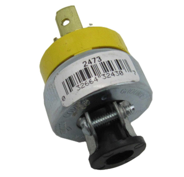 Eaton 2473 Plugs Connector 2P 125V Yellow