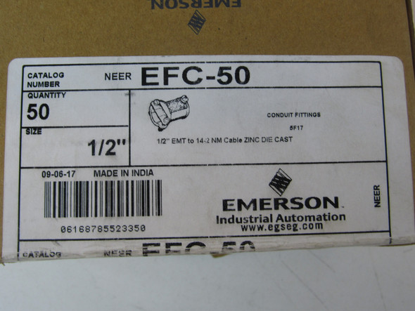 Emerson EFC-50 Conduit Fittings