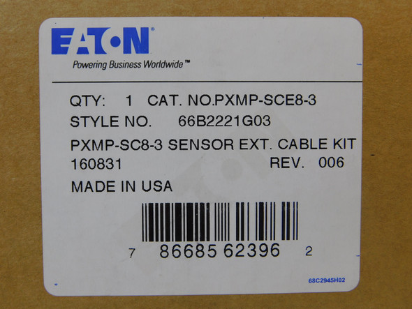 Eaton PXMP-SC8-3 Sensor and Switch Accessories 3FT