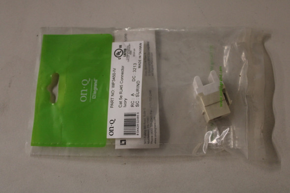 Legrand WP3450-IV Misc. Cable and Wire Accessories Keystone Connector Ivory EA